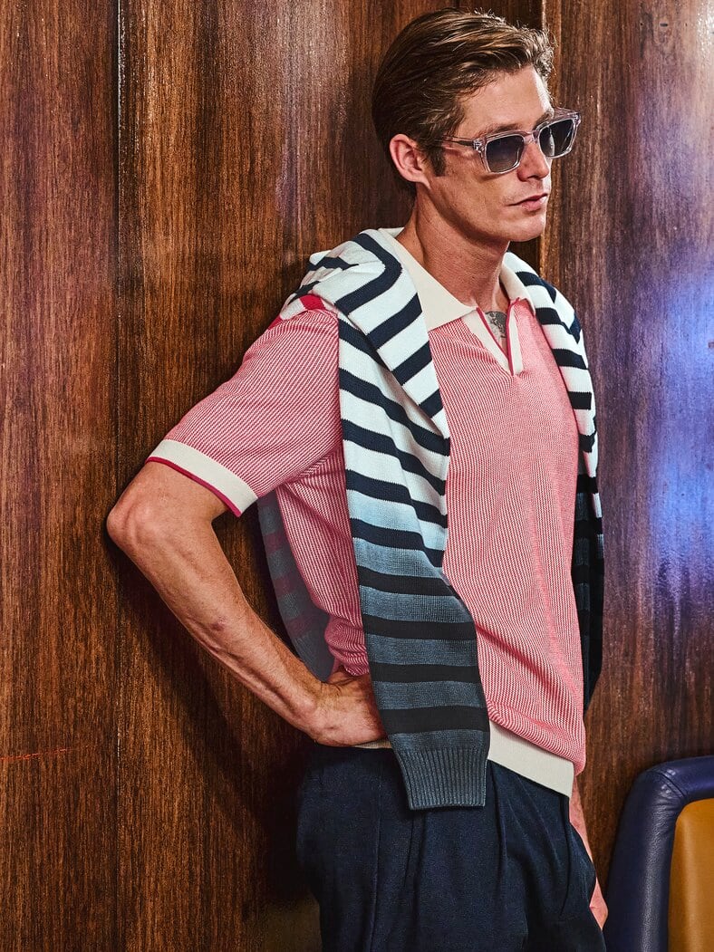 Feinstruktur-Polo drachenfrucht