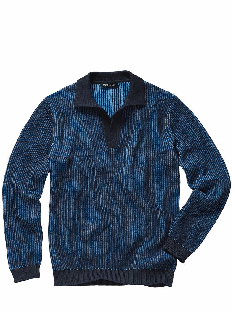 Raumgreifer-Polo navy