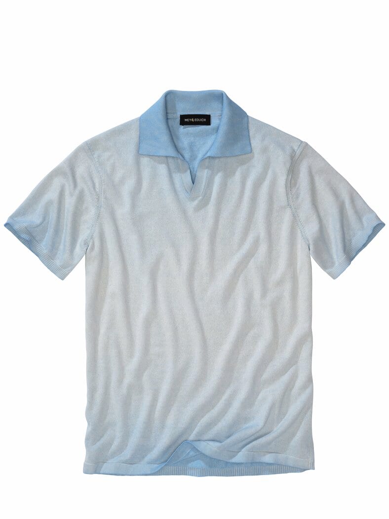 Psst-Poloshirt gletschereis
