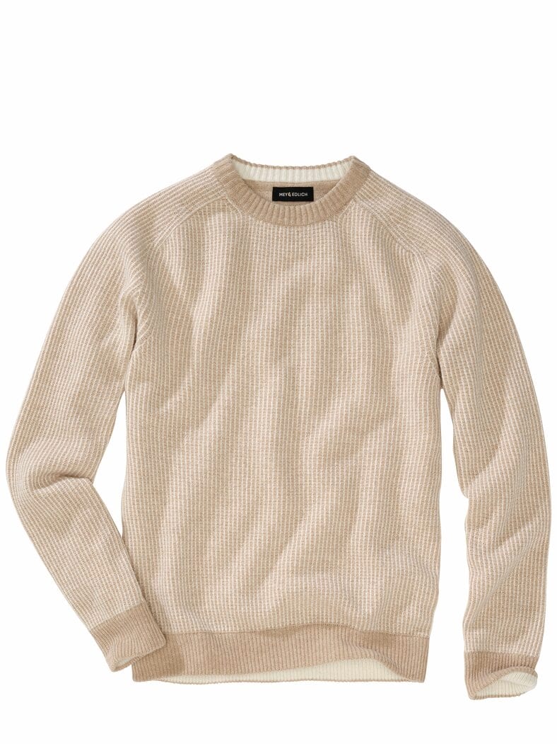 Linienwerk-Pullover eiswaffel