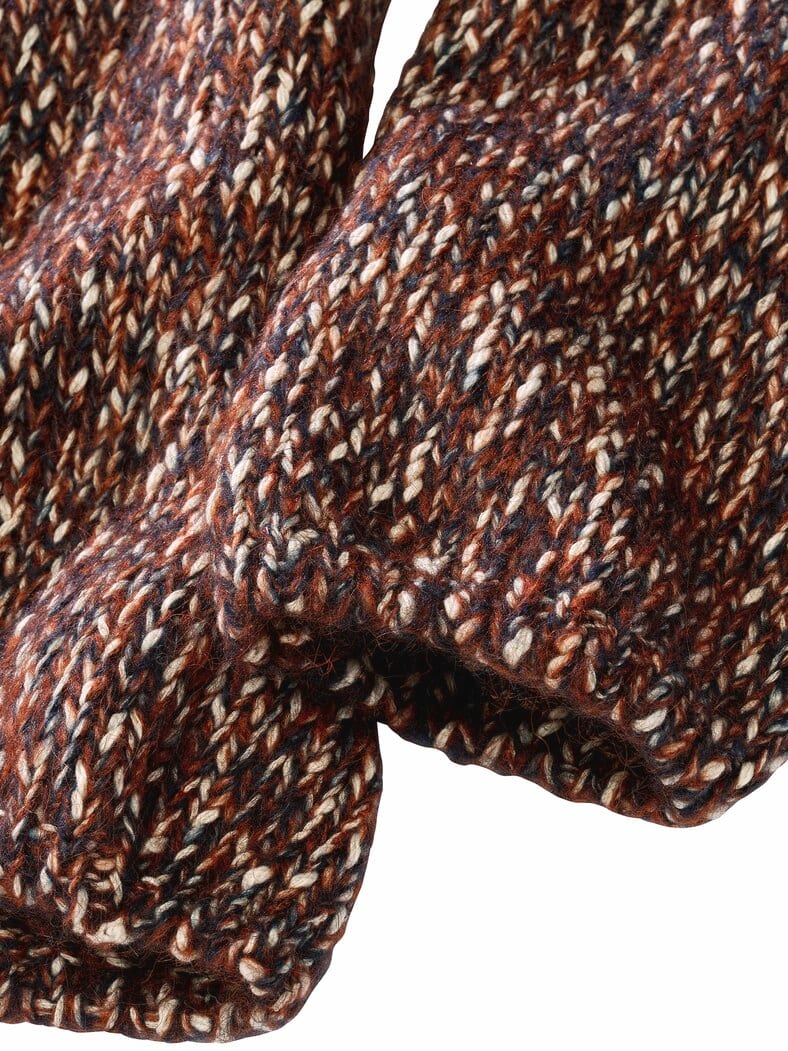 Entspann-dich-Pullover edelrost