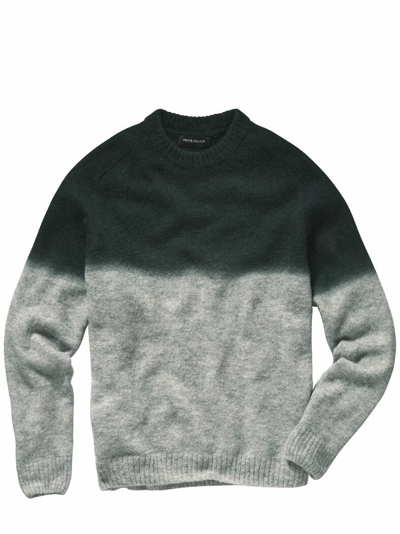 Lichtwärts-Pullover tanne/granit