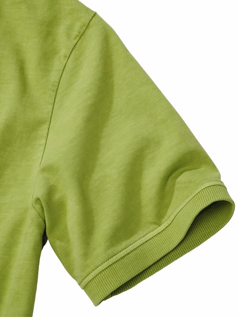 Sichere-Bank-T-Shirt limette