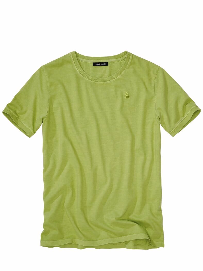 Sichere-Bank-T-Shirt limette