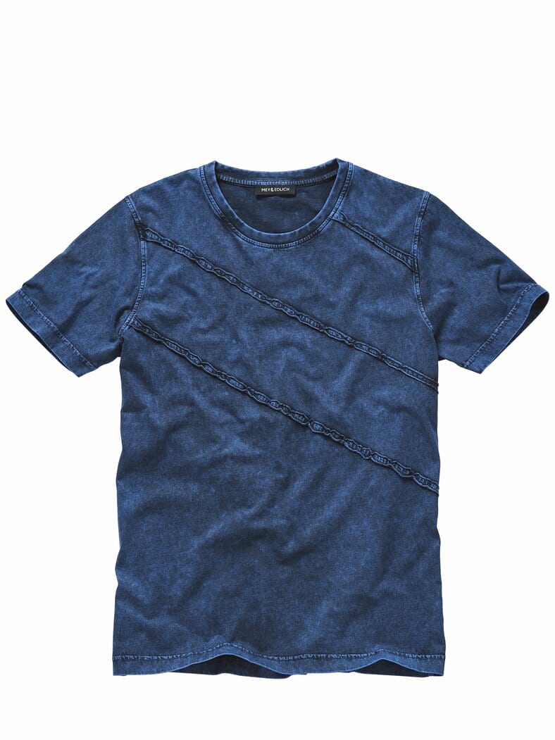 Voller-Leben-T-Shirt indigo
