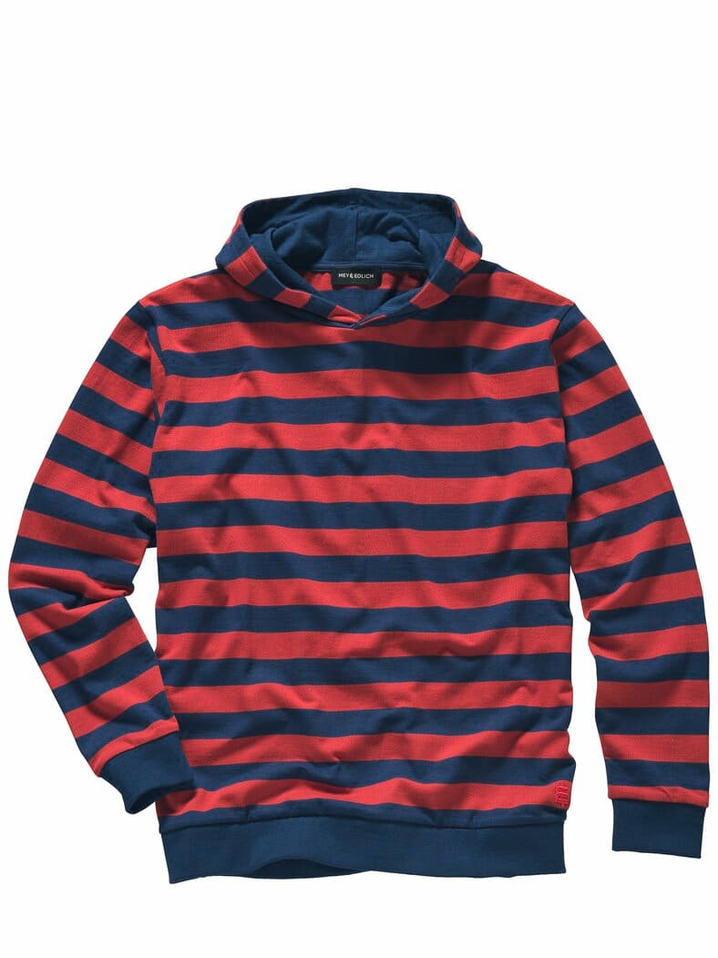 Heavy-Jersey-Linienläufer navy/mohn