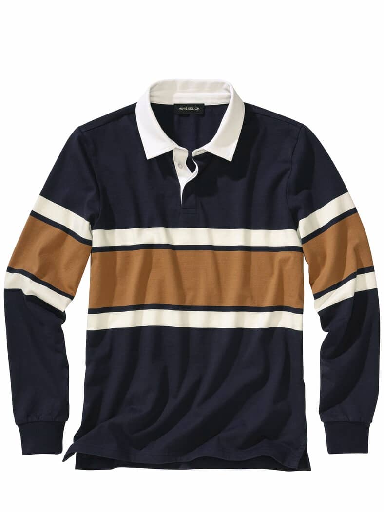 Varsity-Longsleeve marine/orange