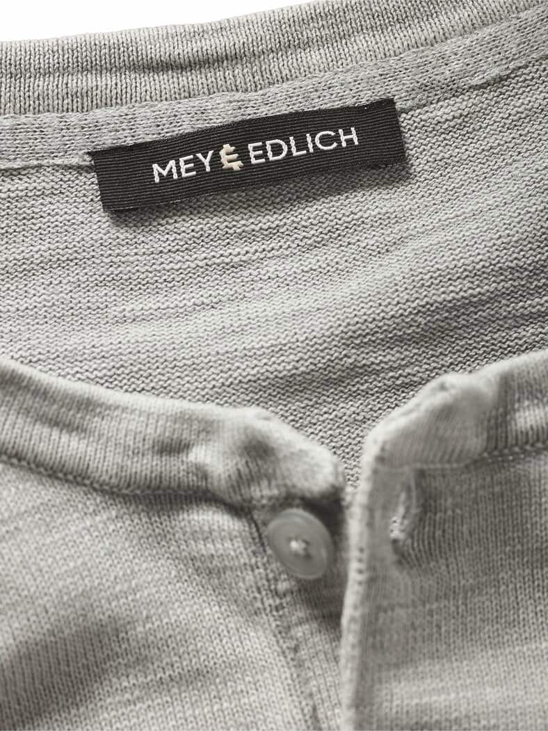 Sommerstrick-Henley aschgrau