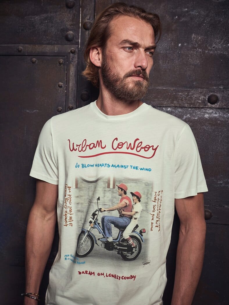 T-Shirt Photos naturweiß