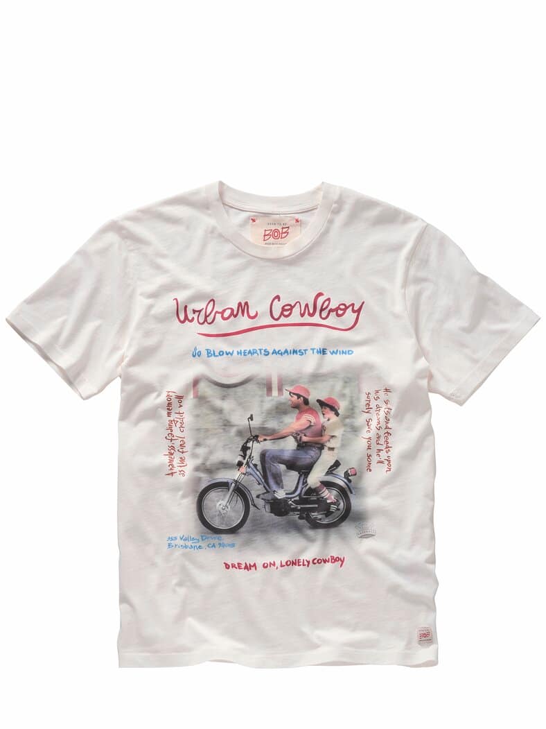 T-Shirt Photos naturweiß