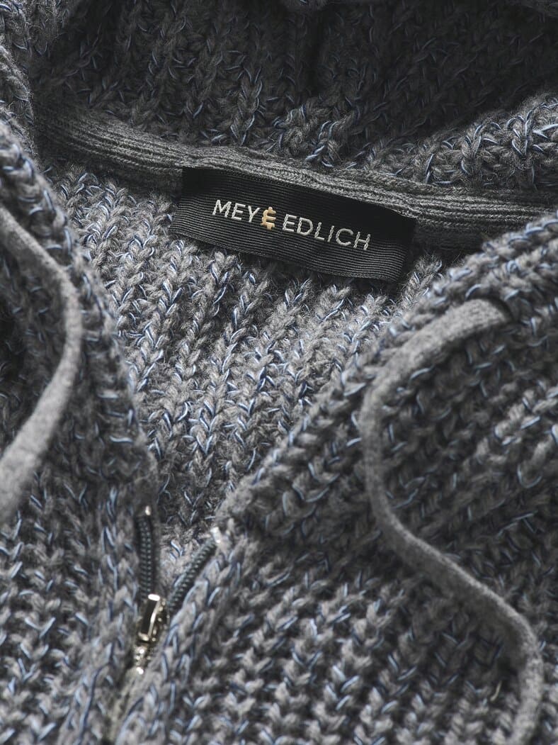 Strickjacke Ragazzo stahlblau