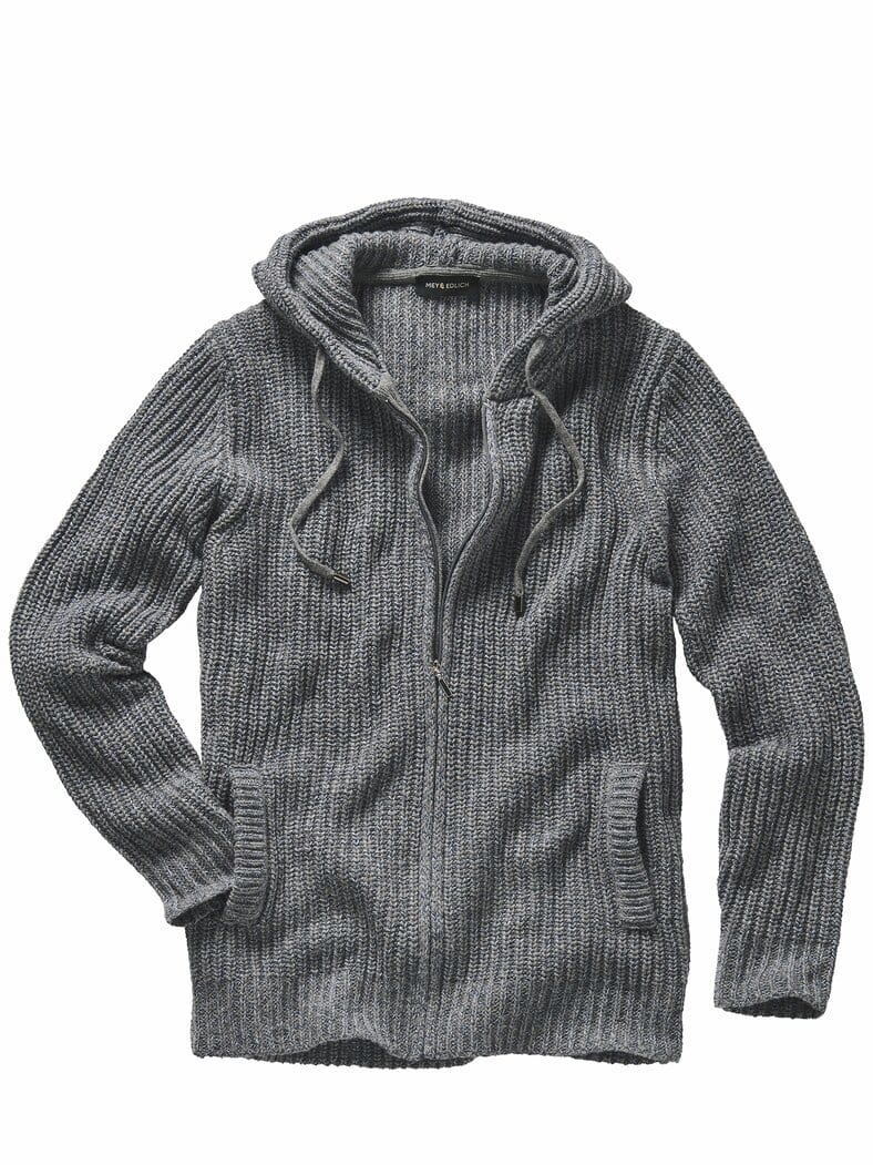 Strickjacke Ragazzo stahlblau