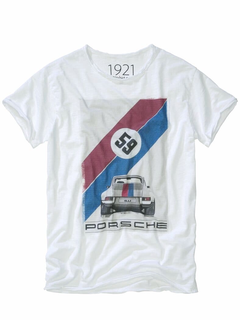 T-Shirt Carrera kreideweiß