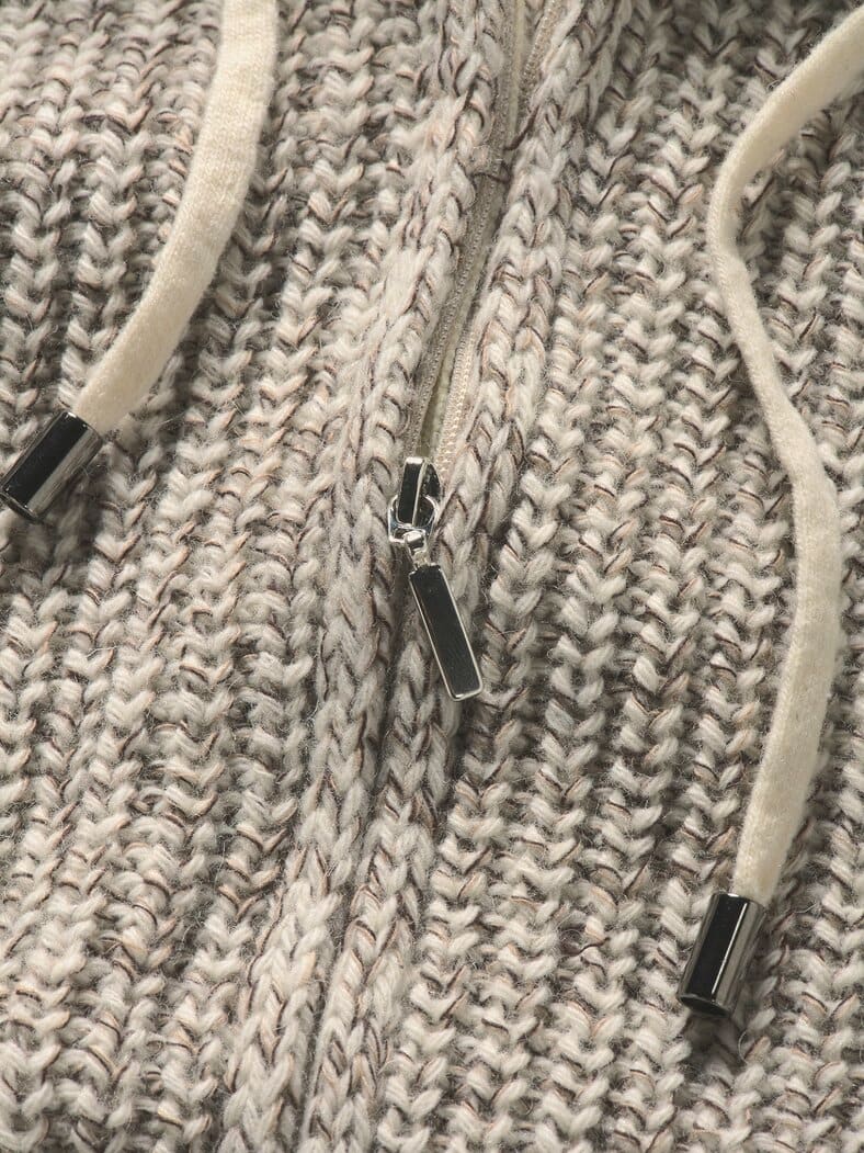 Strickjacke Ragazzo naturweiß