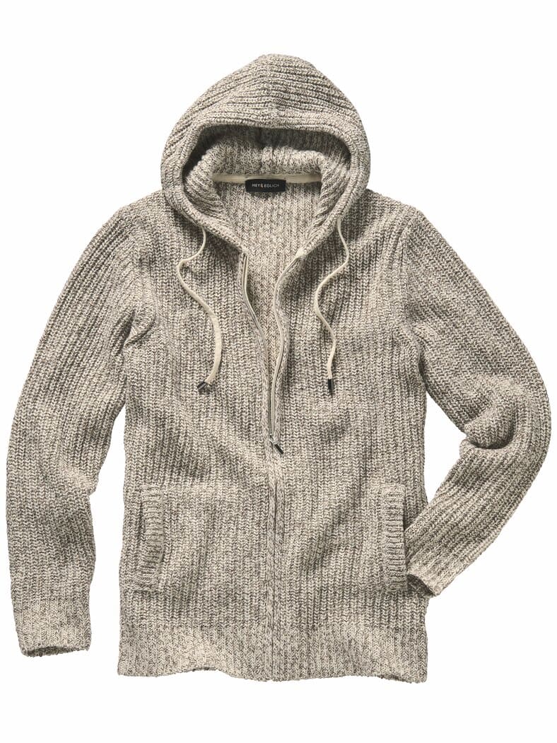 Strickjacke Ragazzo naturweiß