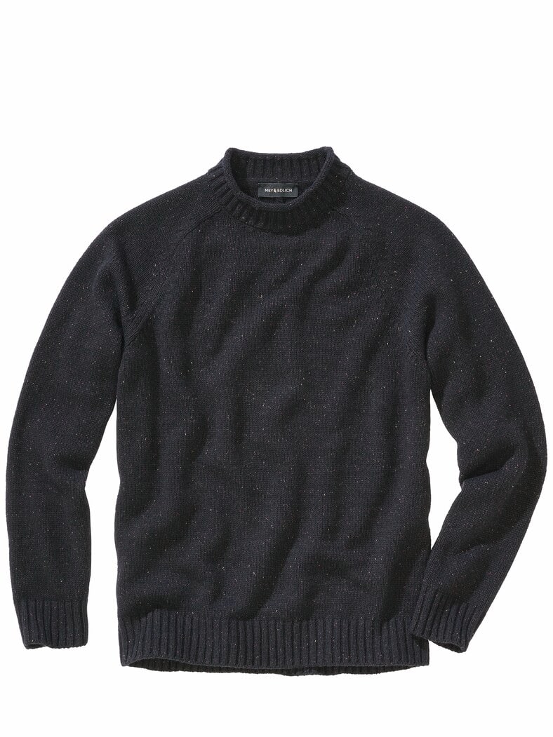 Nachthimmel-Mockneck nachtschwarz