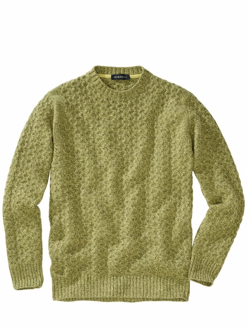 Herbstfrische-Pullover limette