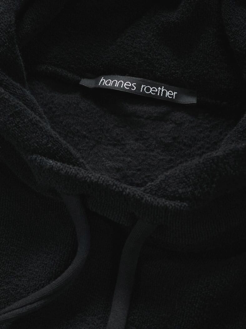 Frottee Hoo36dv nachtschwarz