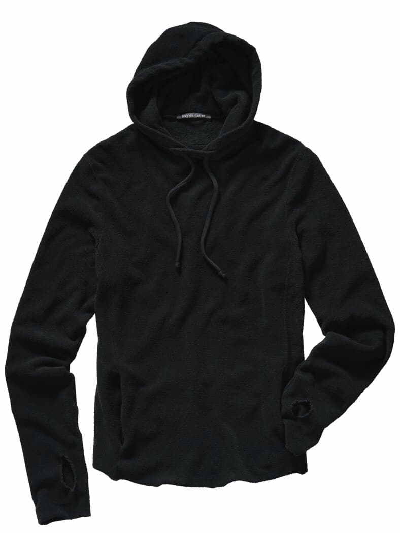 Frottee Hoo36dv nachtschwarz