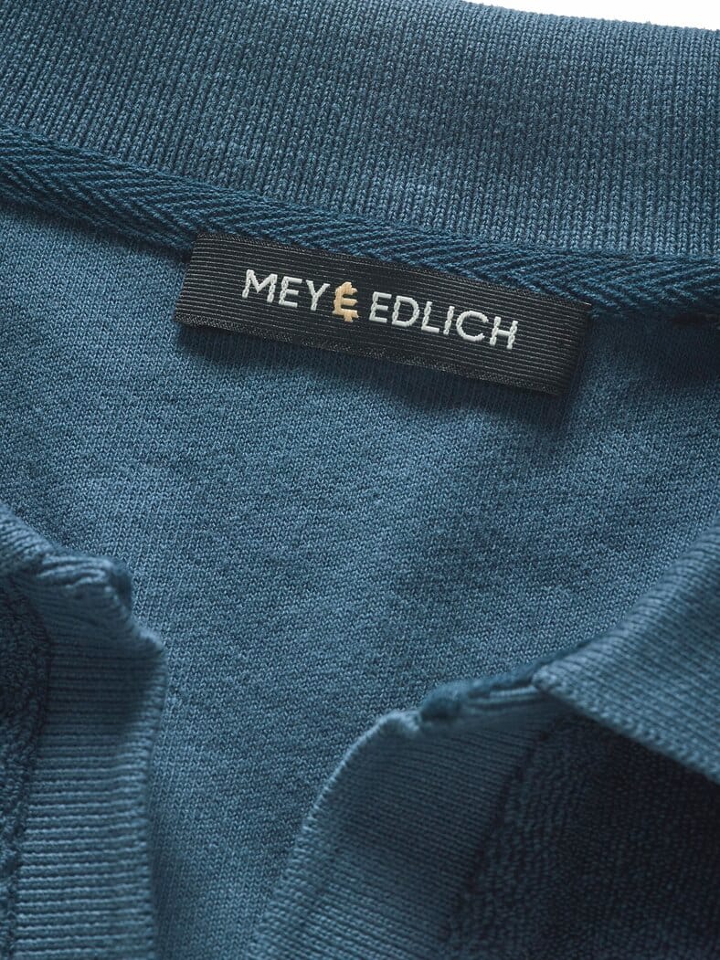 Terry-Polo krümelblau