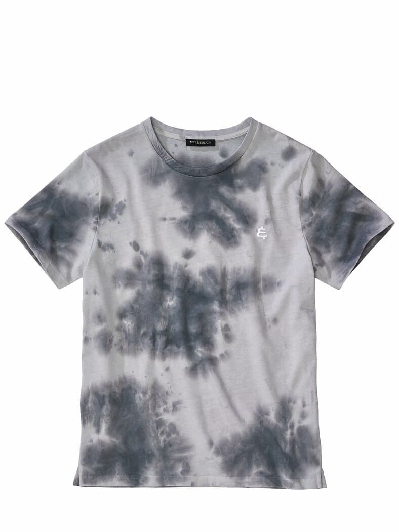 Batik-T-Shirt stahlgrau