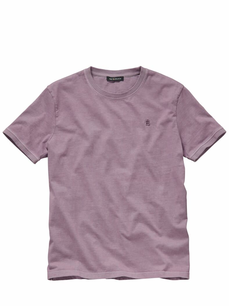 Sichere-Bank-T-Shirt flieder