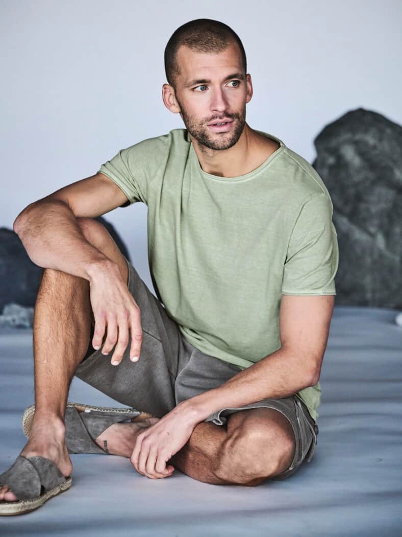 Mineralisches Shirt mineralgrün