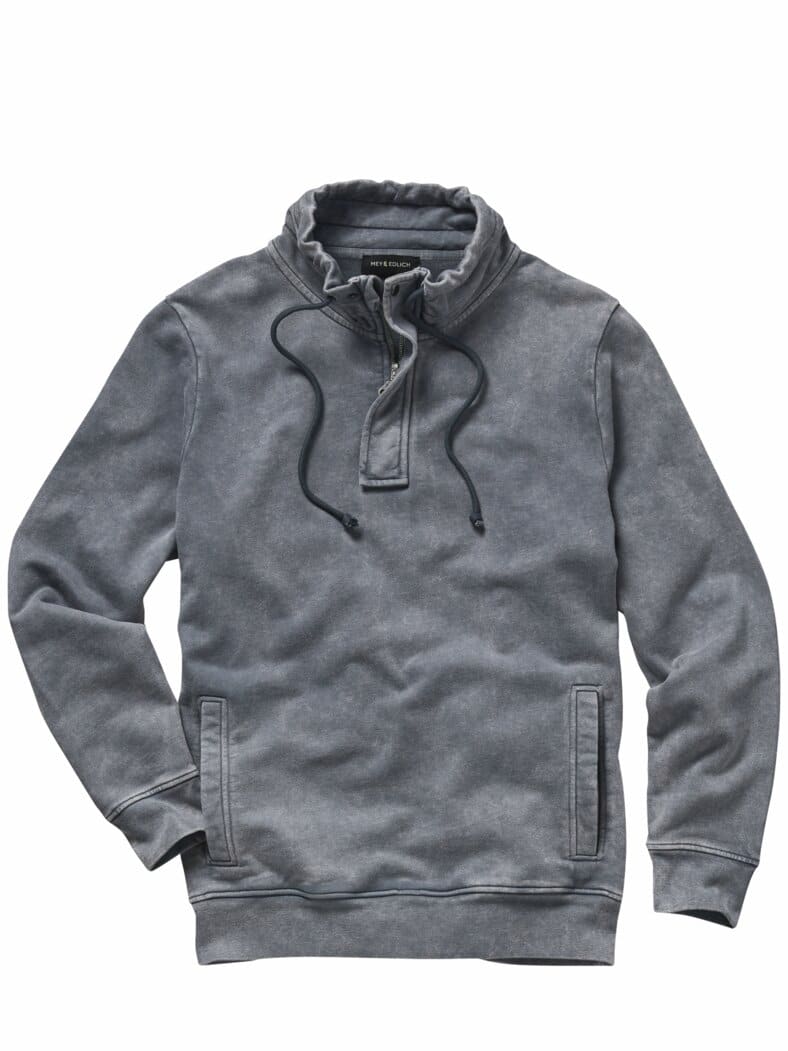 Windstärken-Sweatshirt windy grey