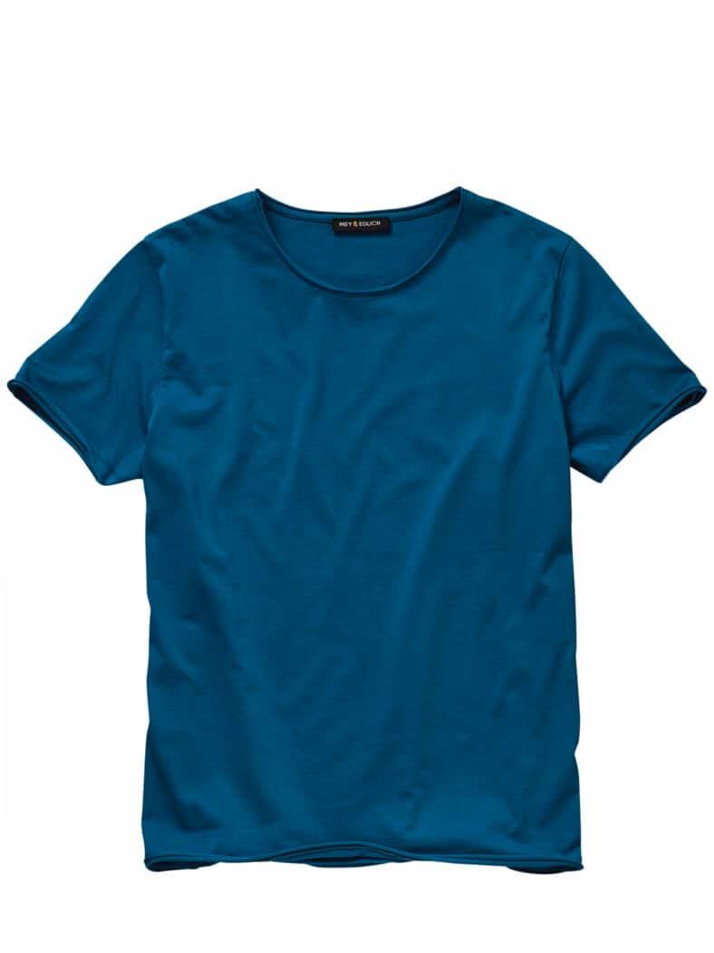 Open-End-Shirt ozeanblau