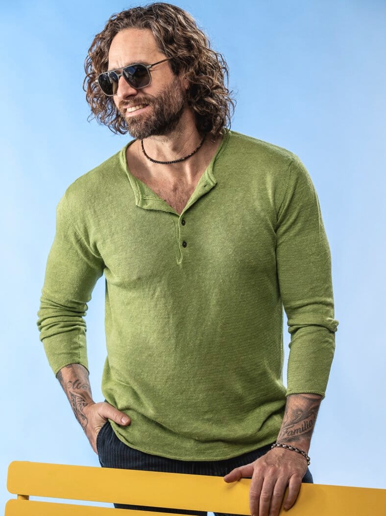 Gehaltvolles Leinenhenley farnblatt