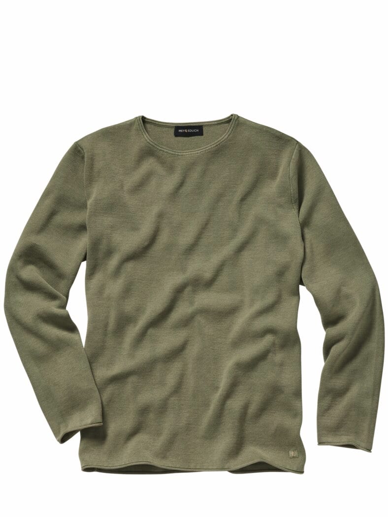 Gefährten-Sweater olivegrün