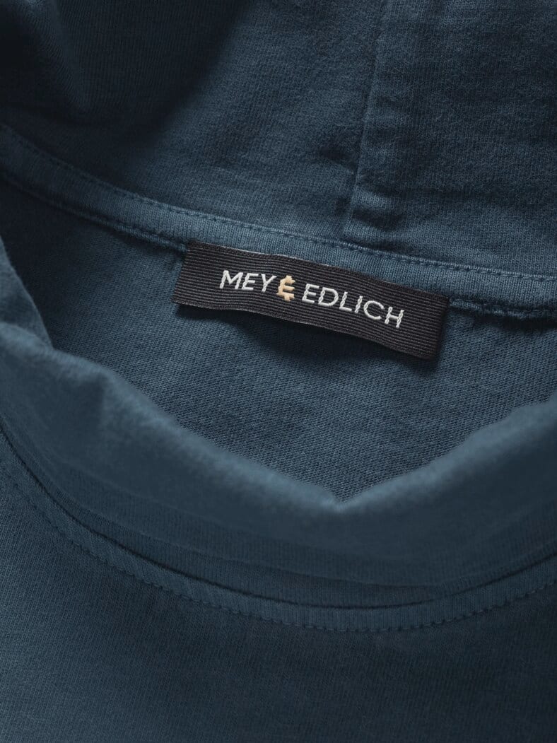 Hals-über-Kopf-Rollneck petrol