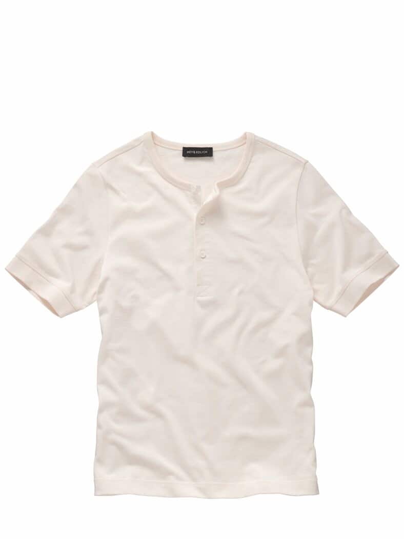 Gewichtiges Henley meerrettichweiß