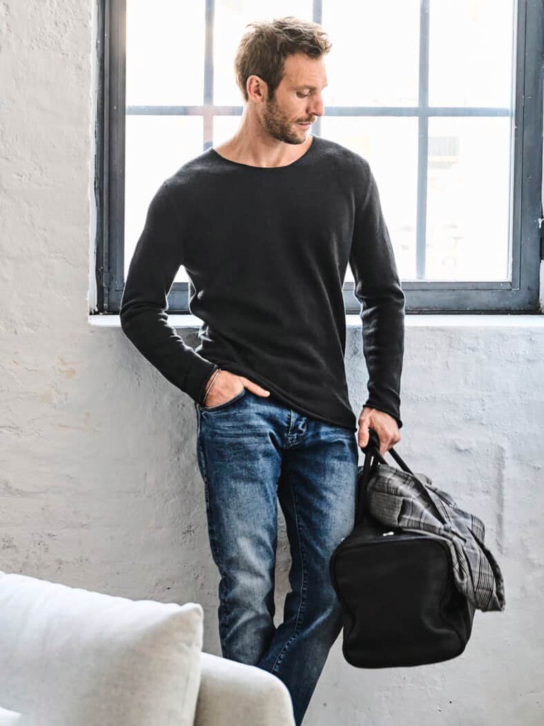 Imola-Pullover asphalt