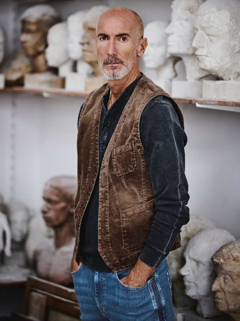 Henley-Shirt grauwal