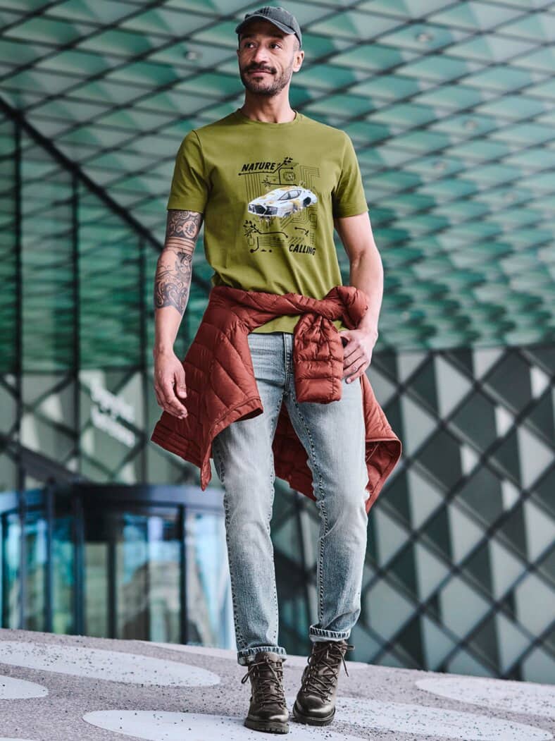 Nature-Calling-Shirt naturgrün