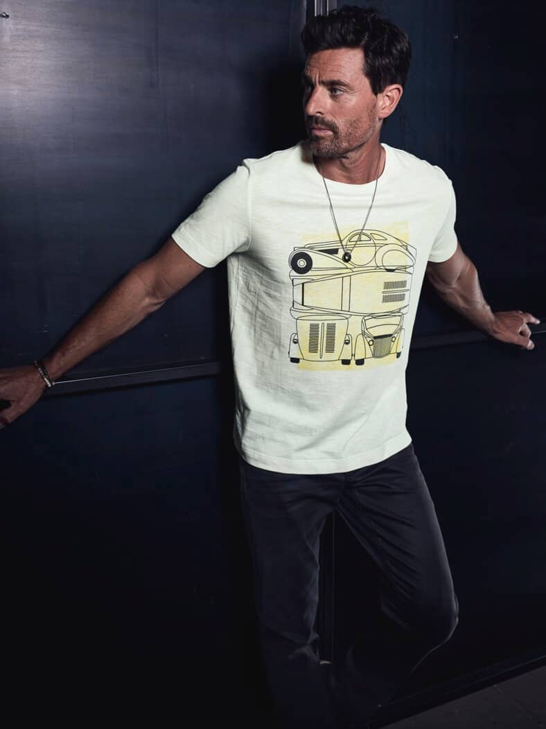 Phantom-T-Shirt weiß