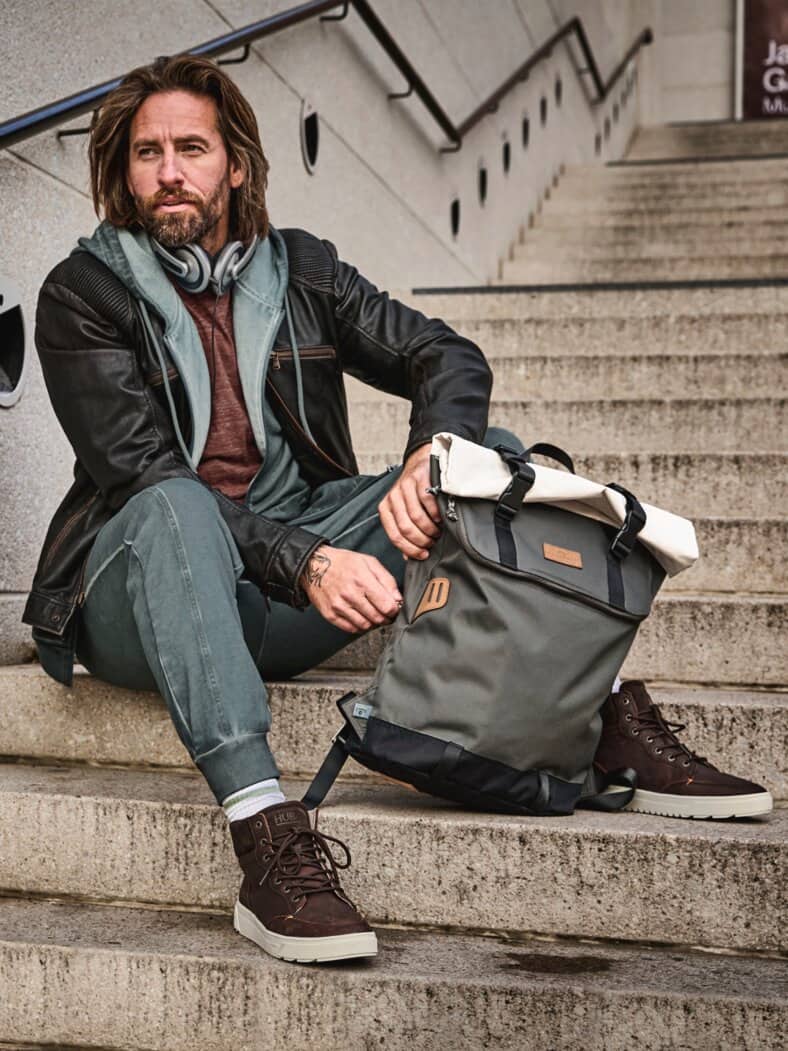 Kometenhaftes T-Shirt muskat