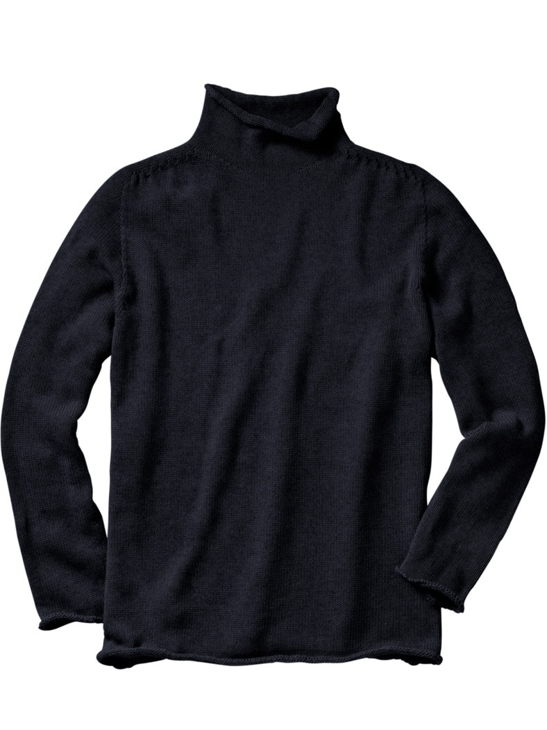 Innovationen-Pullover rabenschwarz