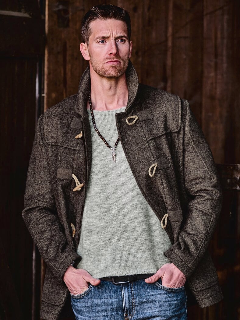 Kompatibler Pullover nebelgrau