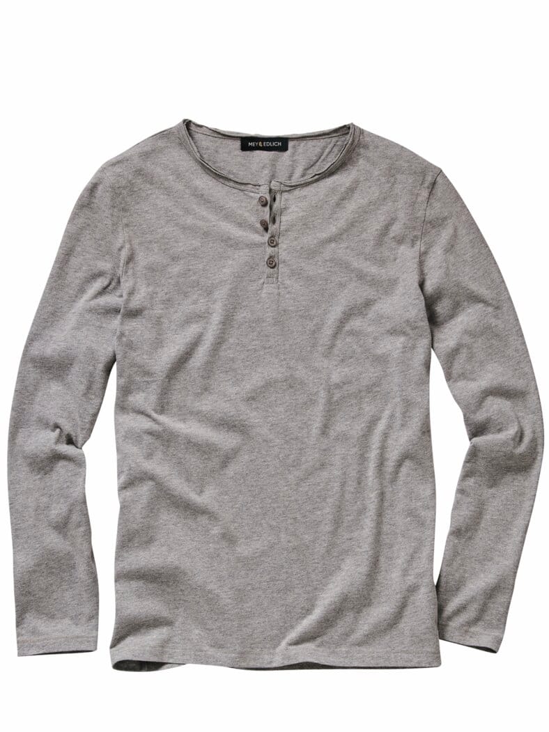 Ausdauer-Henley heathergrey