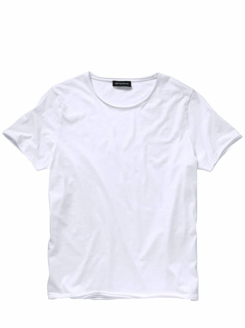 Open-End-Shirt papierweiß