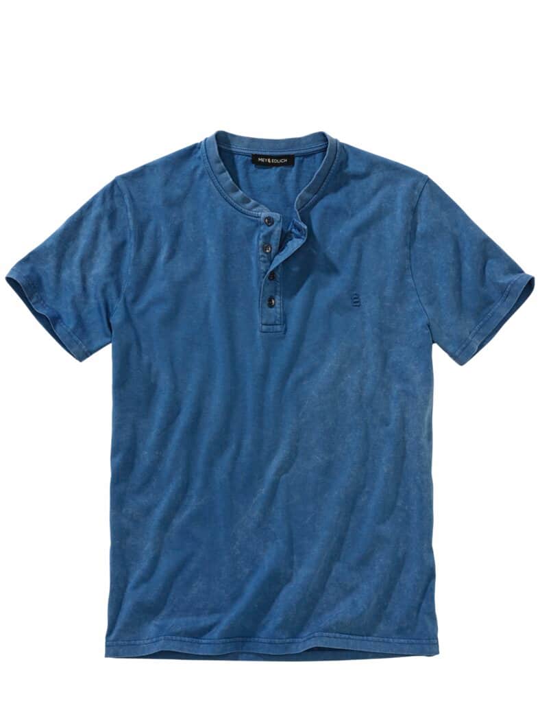 Blaumacher-Henley denimblau
