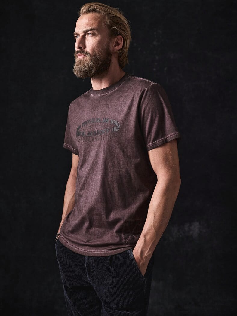 T-Shirt Base pflaume