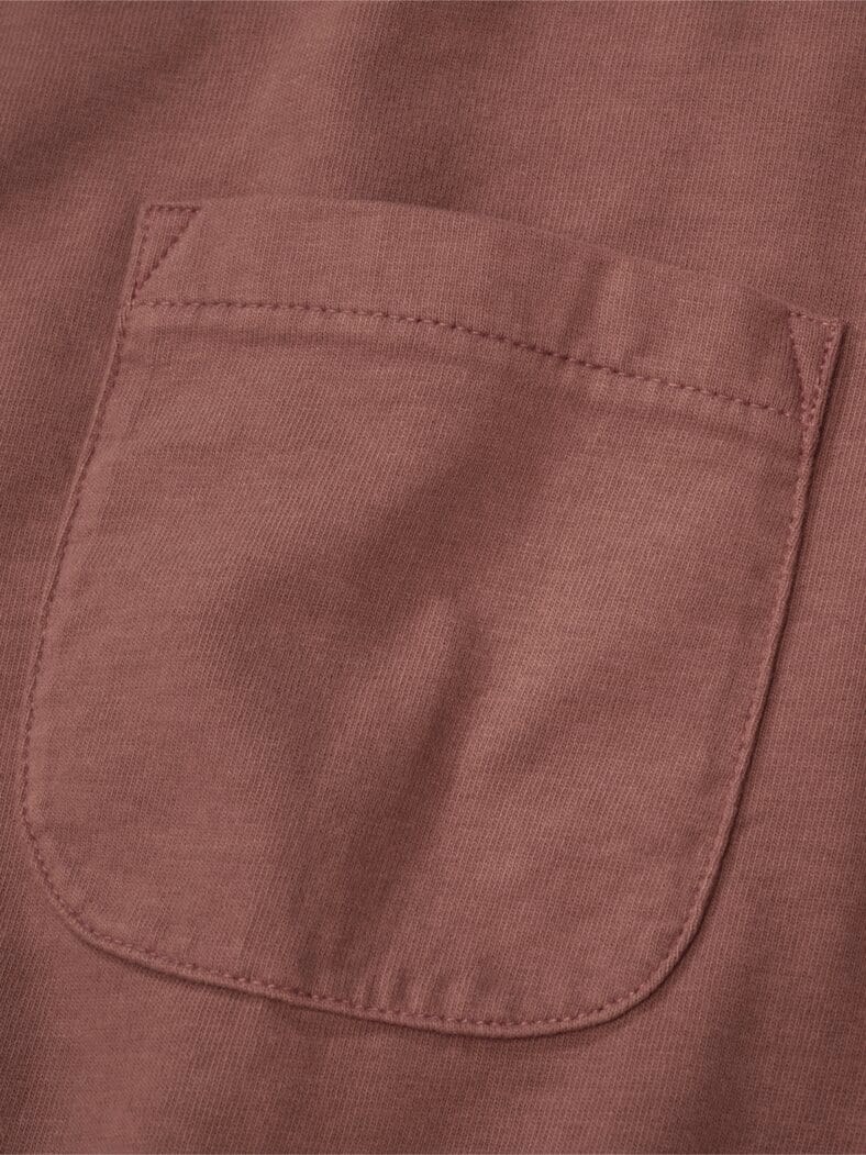 Gepfirsichtes Longsleeve wurzelholz