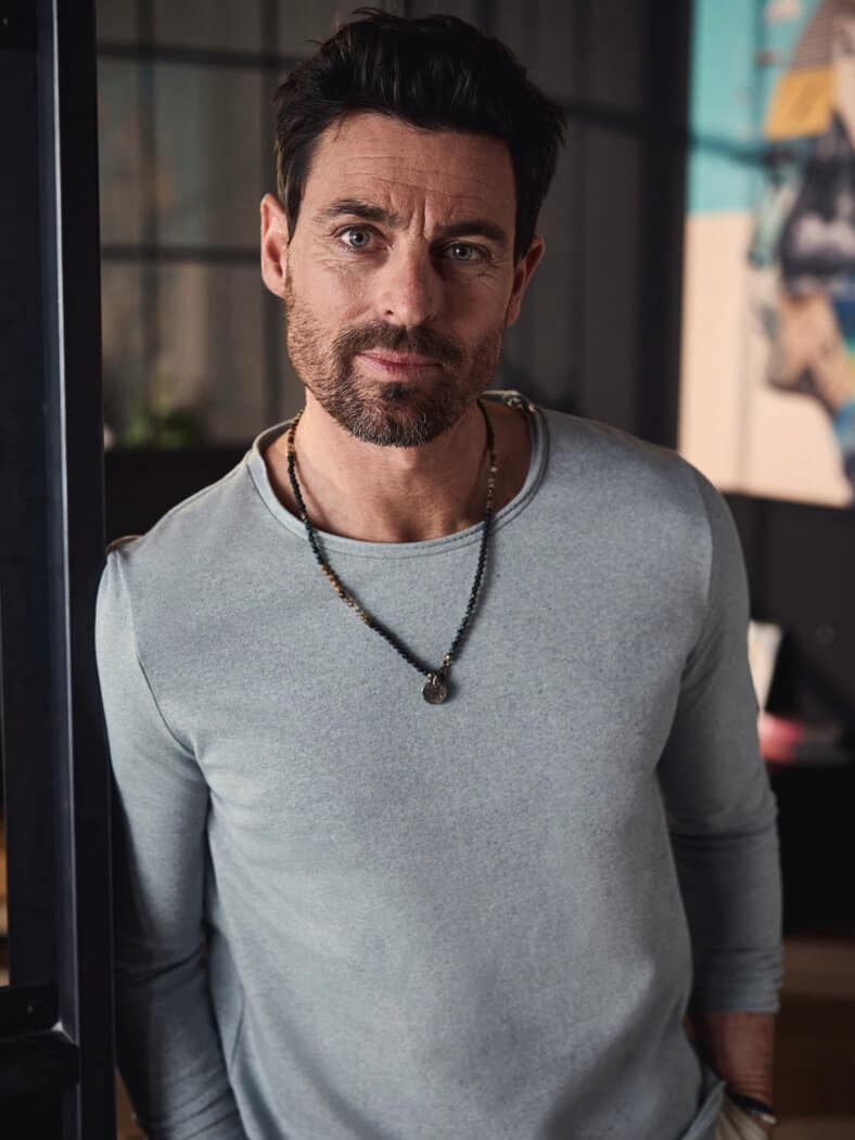 Zuckerwatte-Longsleeve blaubeere