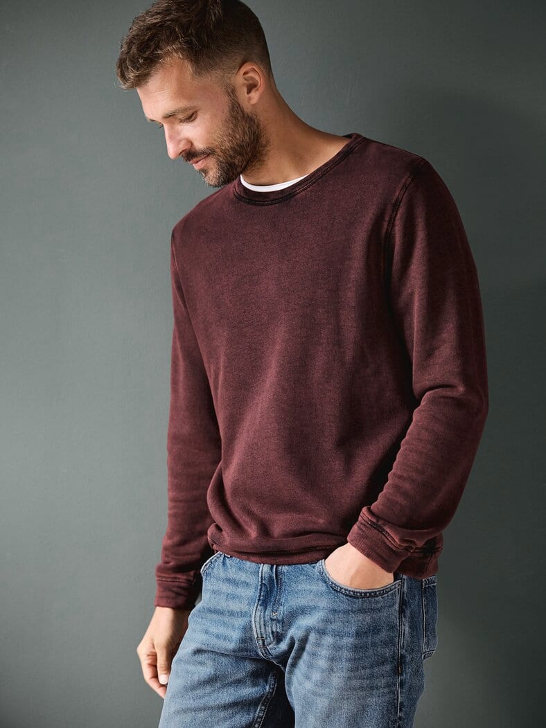 Lava-Sweatshirt glutrot