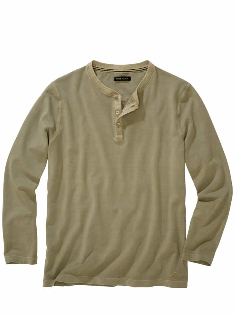 Klare-Kante-Shirt khaki