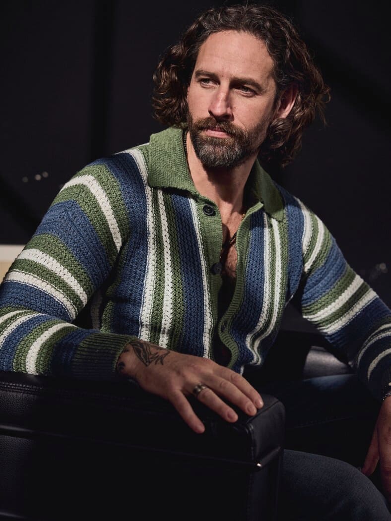 Frischmacher-Cardigan meer/wald