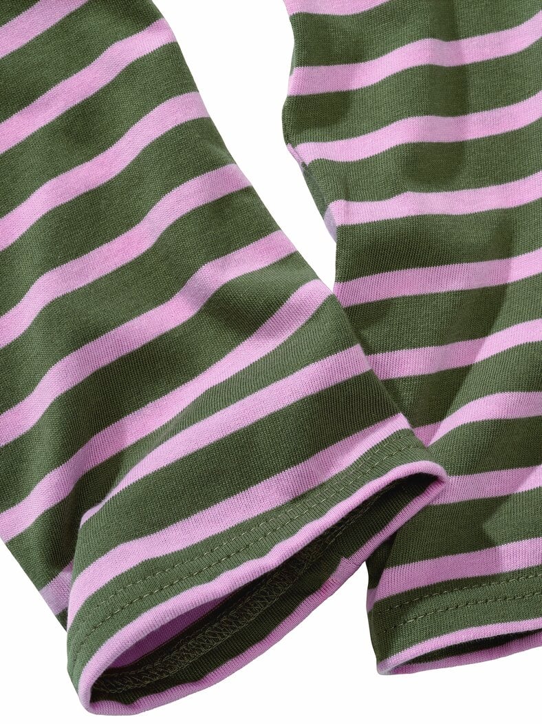 Bretagne-Shirt algue/nacre